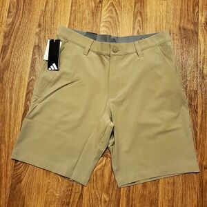 Adidas Golf Shorts Men 30 Khaki Ultimate 365 Performance 8.5 In Stretch